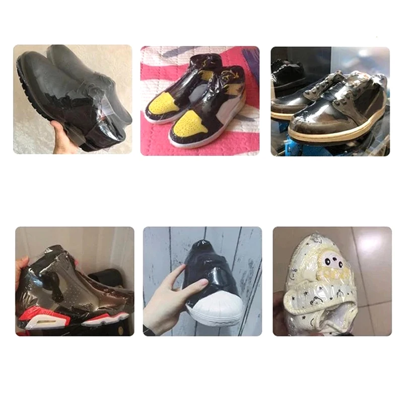 100 шт. терм усадочная плёнка Прозрачная ПВХ термоусадочная упаковка Обёрточная