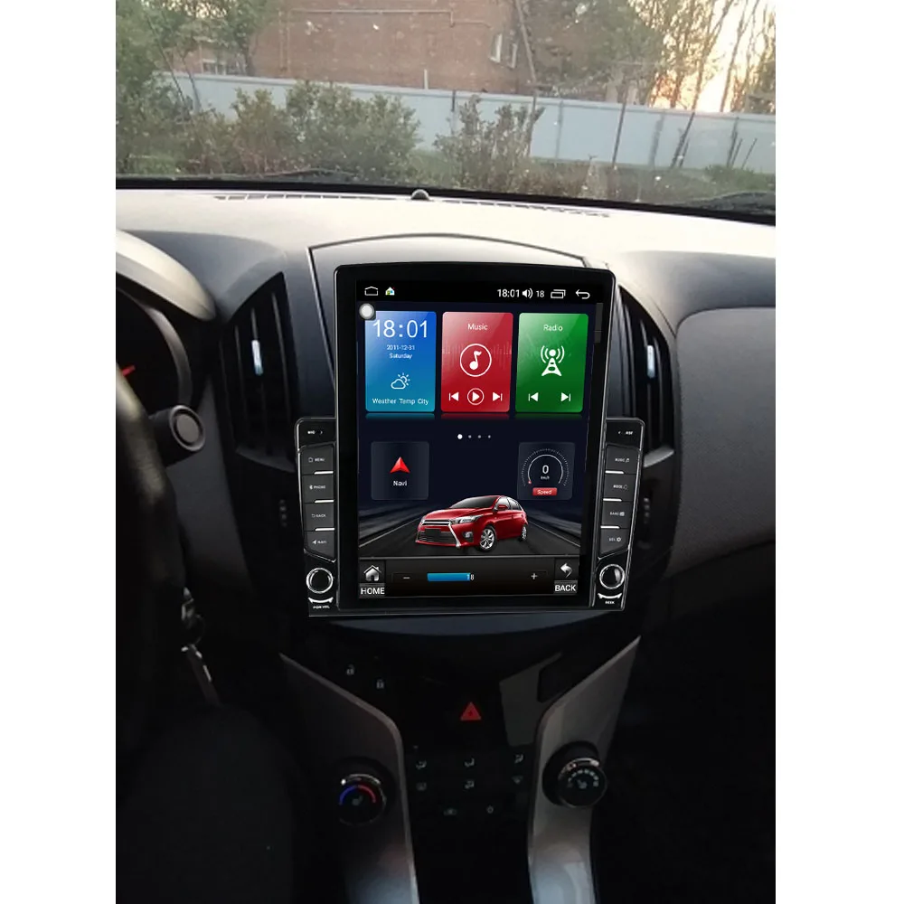 Runningnav для Chevrolet Cruze J300 J308 2012-2015 Tesla Тип Android автомобильное радио мультимедийный