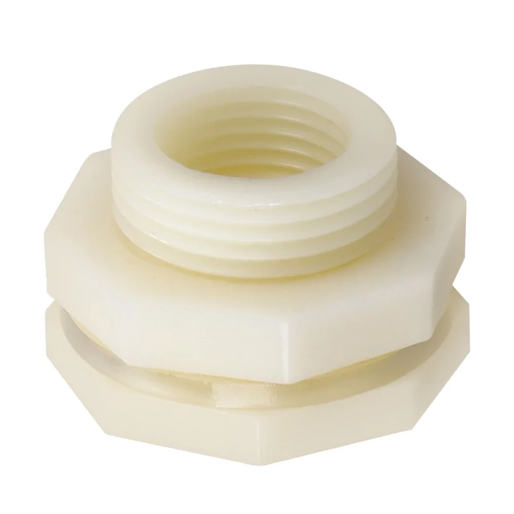 

Rain Barrel Water Tank Connector For Aquariums Universal 3mm Thick Rubber Gasket Reversed Threaded Seal Bulkhead Fitting ABS