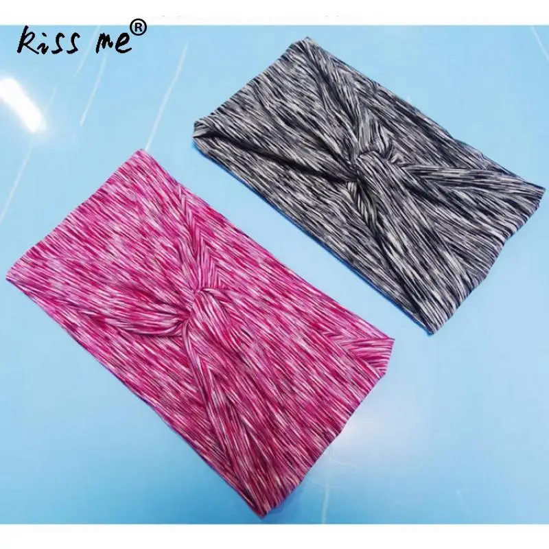 Головные повязки для йоги полиэстер лента волос 2019 модная впитывает пот унисекс