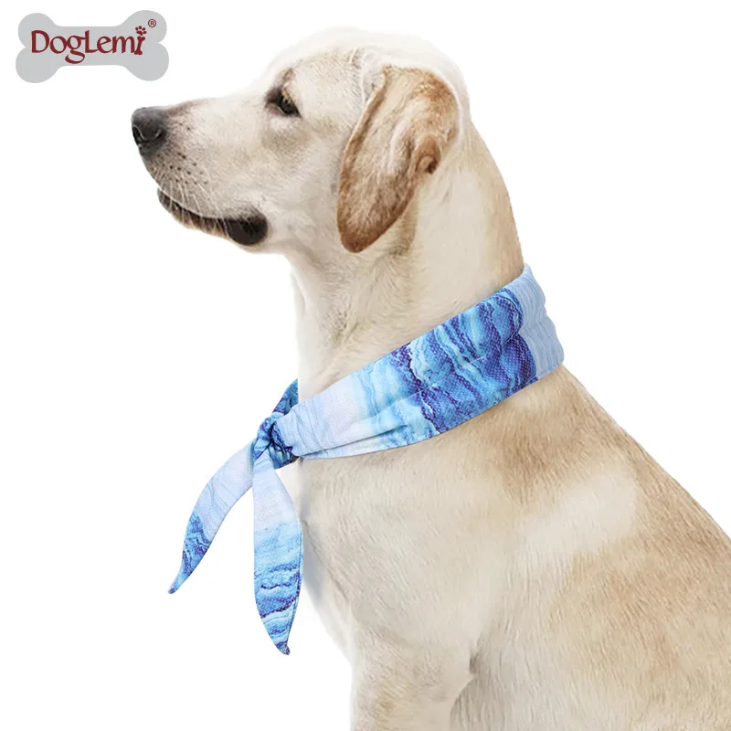 

Pets in summer to cool down ice collars go out to prevent heatstroke cold towels dogs ice scarves outdoor heat relief artifacts