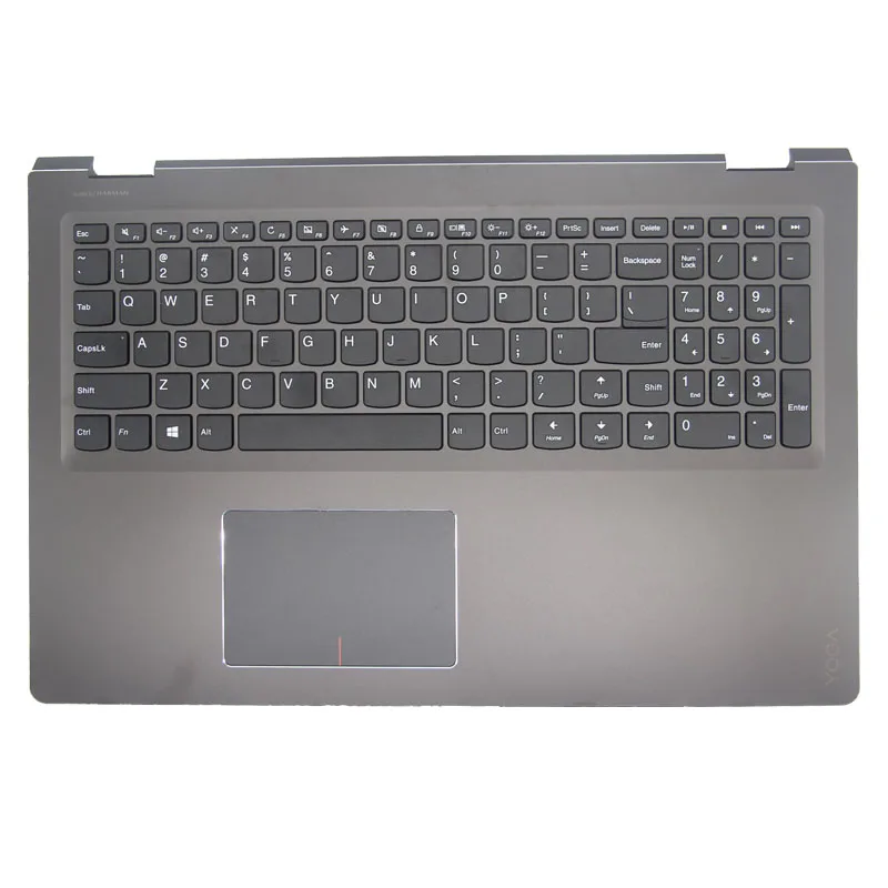 

New Original For Lenovo IdeaPad Flex 4 -15 4 15 1570 1580 Yoga 510-15 ISK IKB Palmrest Upper Case US USI Keyboard NO Backlit