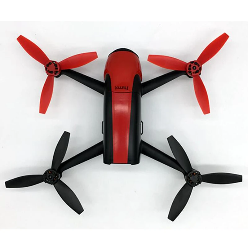 4 шт нейлон пропеллеры для Parrot Bebop 2 Дрон часть лопастей черного и красного цвета