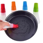 1 шт., кухонные принадлежности, силиконовая масляная щетка, кухонные инструменты, щетки для набивки тортов, кисточка для масла, хлеба, выпечки, кухонные гаджеты-S