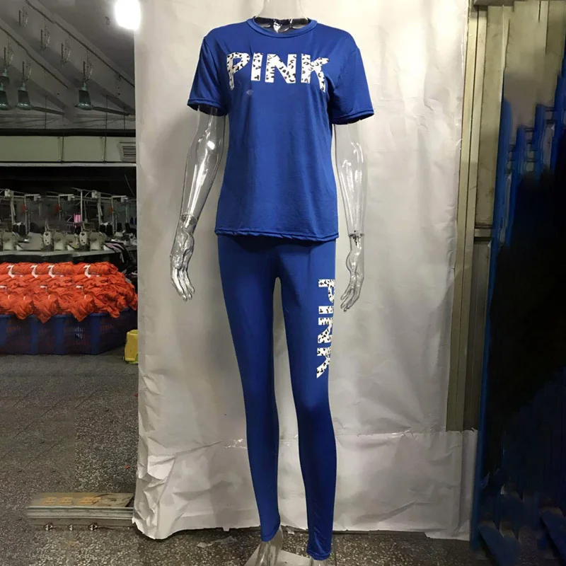Женская спортивная одежда Traccksuit однотонный черный синий комплект из двух
