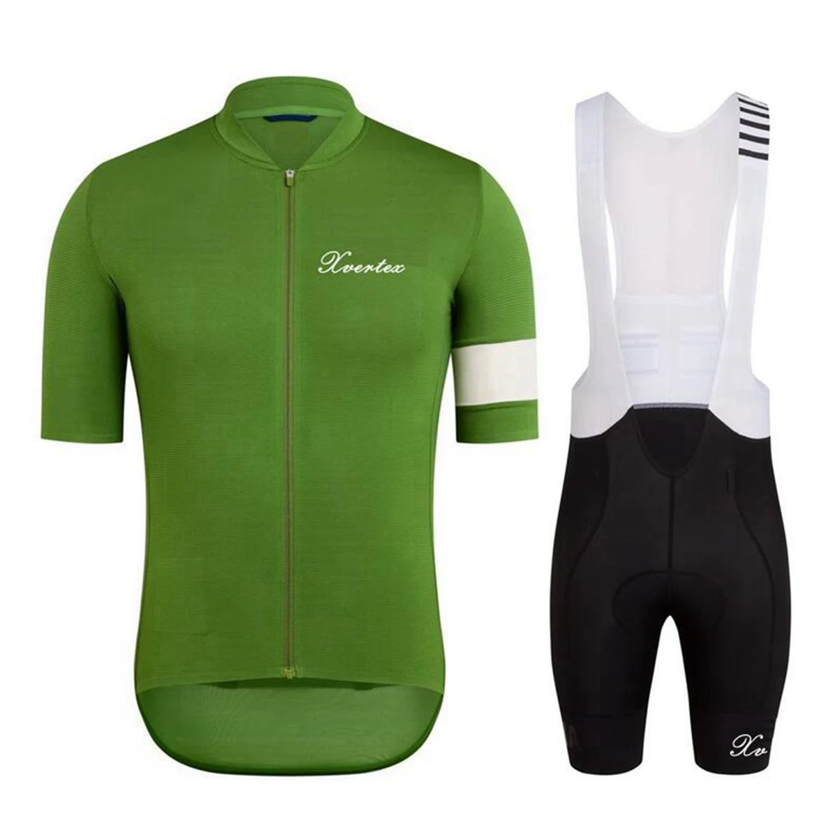 

2021 New XVERTEX Summer Cycling Jersey Set Breathable Team Racing Sport Bicycle Jersey Mens Cycling Clothing Short Bike Jersey