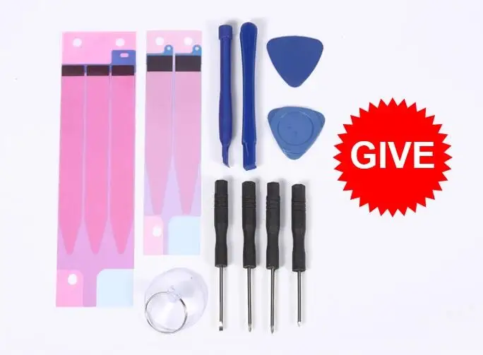 2 компл./лот полимерный литий-ионный аккумулятор для телефона 3520 мАч Apple iPhone 6/SP