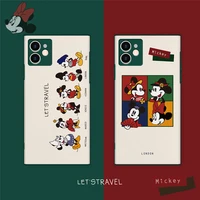 2021 disney for iphone 78 plus x xsmax xr iphone1112 pro max cute girl couple creative relief phone case