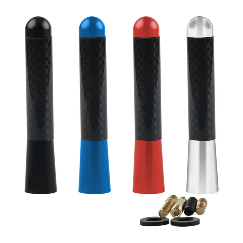 8 см Универсальная автомобильная FM короткая крыша черная антенна маленькая