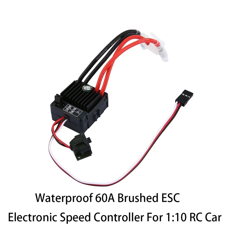 RC корабль и лодка R/C Hobby 6V матовый регулятор скорости двигателя ESC 60A Автомобильная