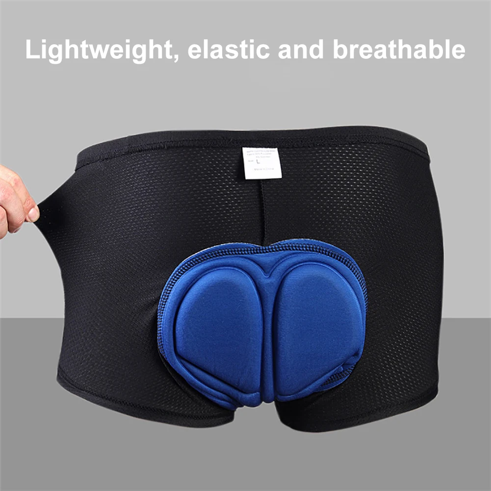 

High Quality Unisex Black Cycling Shorts Comfortable Underwear Sponge Gel 3D Padded Bike Short Size S-XXXL Bike Short Pants New