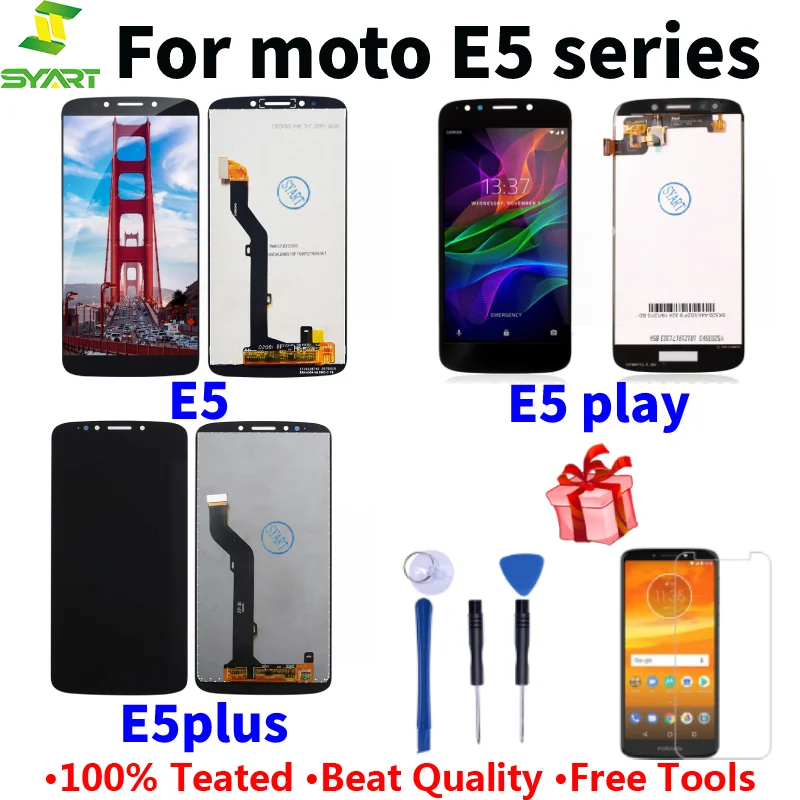 Дигитайзер экрана для Moto E5 Plus XT1924 ЖК дисплей с сенсорным экраном в сборе