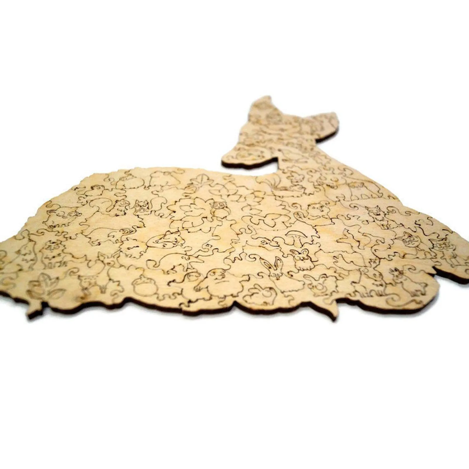 

Wooden Puzzles Jigsaw For Adults Children Educational Holiday Gift Dinosaur Irregular Puzzle For Kids Animal Gifts Jigsaw Puzzle