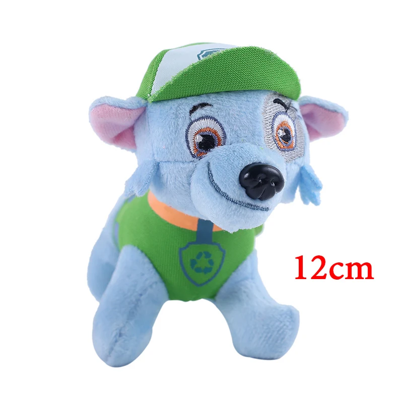 12cm 9 Щенячий патруль собака плюшевые Мультяшные милые игрушки мягкие хлопковые заполненные Короткие Плюшевые собаки погоня Marshall 6 стиль детские плюшевые игрушки куклы - Цвет: 12cm 9