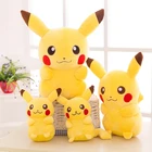 Аниме 2021 TAKARA TOMY Pokemon Pikachu плюшевые игрушки мягкие игрушки из японского фильма Pikachu аниме куклы рождественские подарки на день рождения для детей