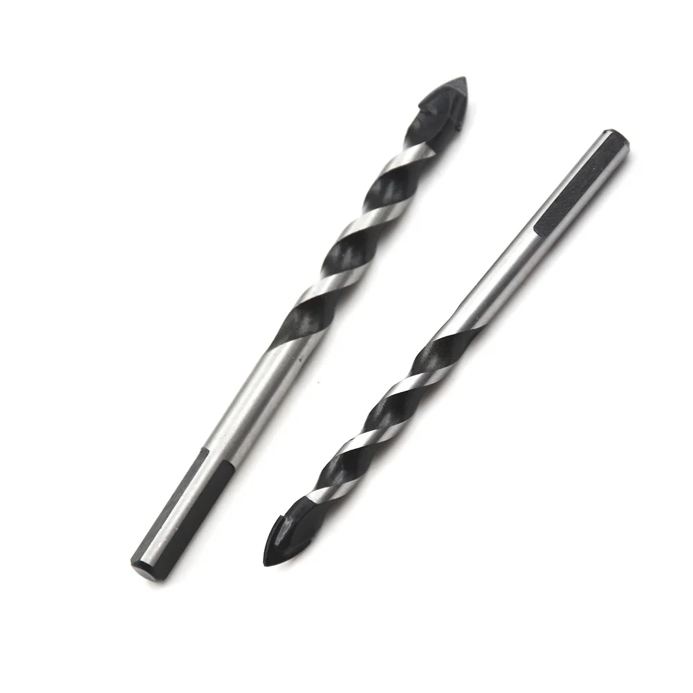 1pc 6mm/8mm/10mm/12mm Drill Bit Set Alloy angular Head Auger Twist Bits For Glass Stone Power Tool Best Promotion | Инструменты