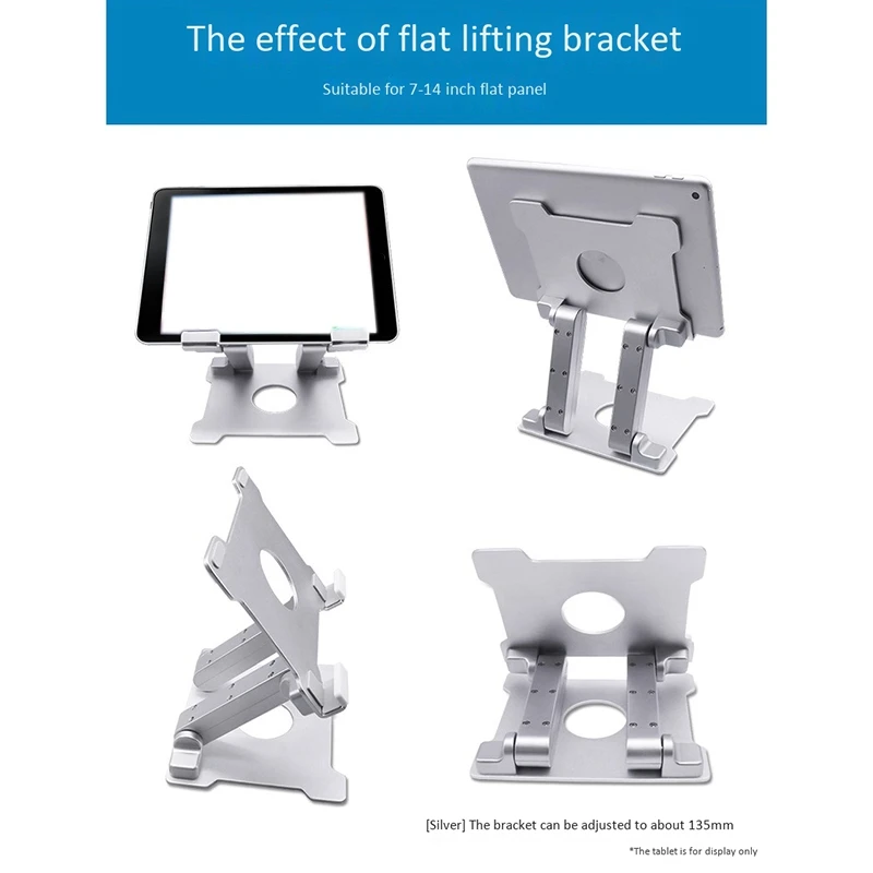 

Tablet PC Stand Lazy Phone Stand Pad Universal Notebook Desktop Stand for iPad Laptop and Most Tablets