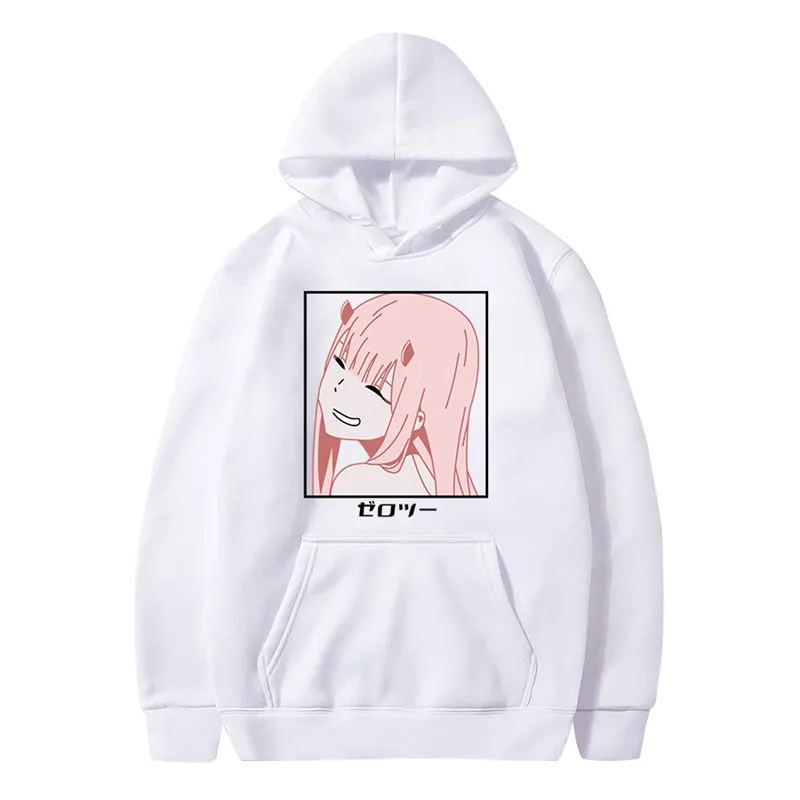 

Dear Franxx Men's Women's Fashion Casual Unisex Hoodie Sweatshirt Zero Two Hoodie