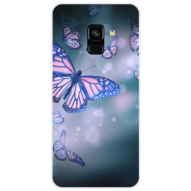 Чехол для телефона Samsung Galaxy A8 2018 A530 Plus A730 мягкий силиконовый чехол из ТПУ 8A A 8 чехлы