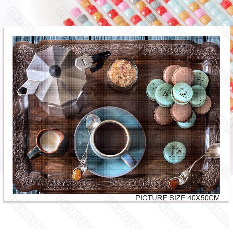 

Diy Diamond Painting Modern Still Life Pattern Cross Stitches Diamond Sticker Living Room Wall Decoration Mural Bedroom Painting