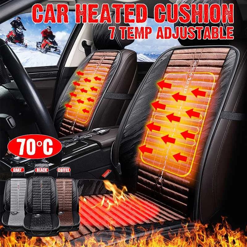 

12V Heated Car Seat Cover The cloak On the Car Seat Seat Heating Universal Automobile Cover Car Seat Protector Car Seat Heating