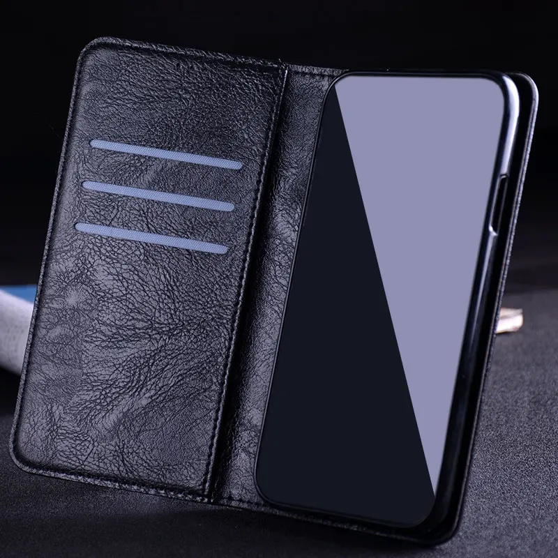 Для huawei Y7 2017 чехол Роскошный кожаный флип-чехол с подставкой слот для карт