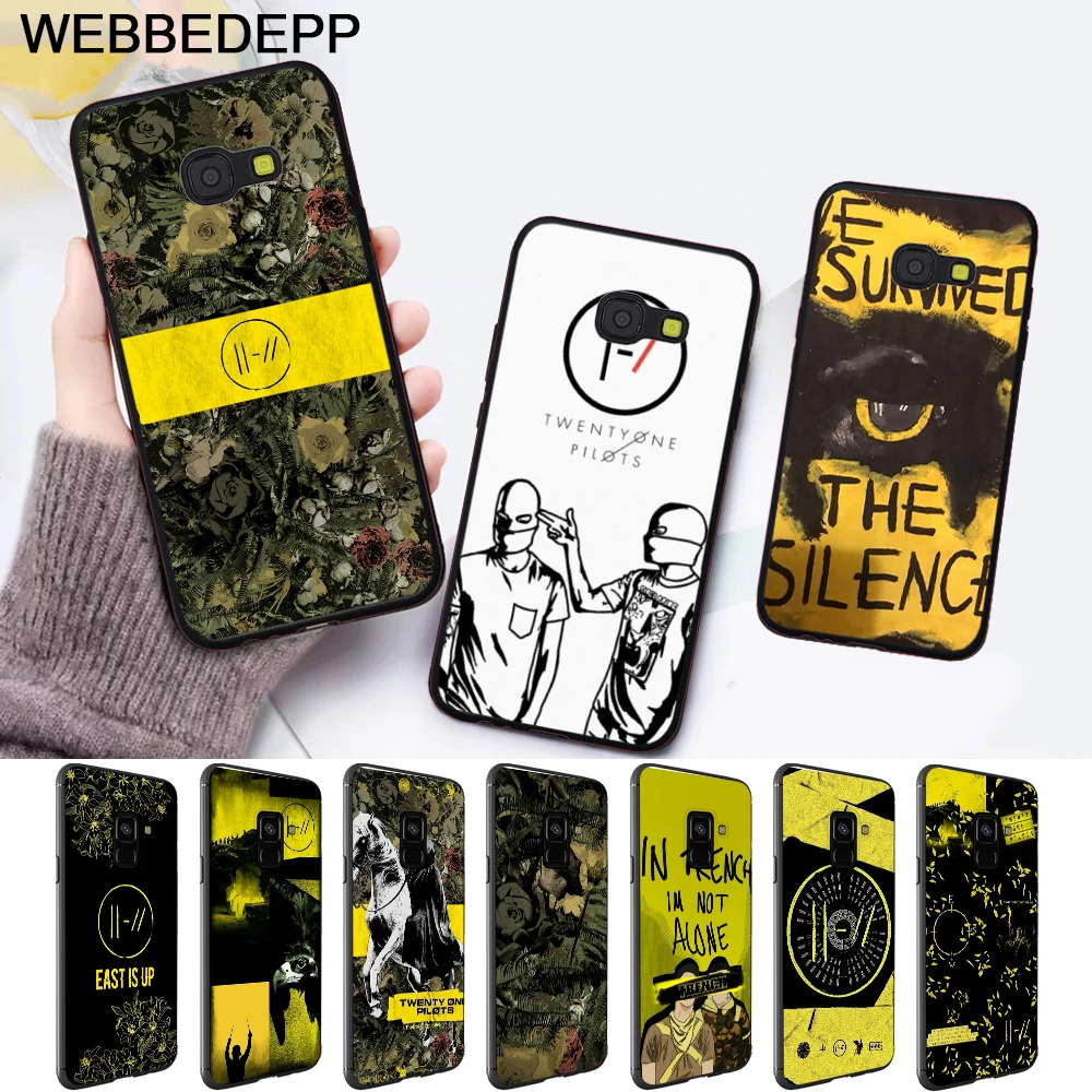 Силиконовый чехол Twenty One Pilots для Samsung A3 A5 A10S A30S A50S A6 Plus 2018 A7 A8 A9 A10 A30 A50 A70 J6 | Мобильные