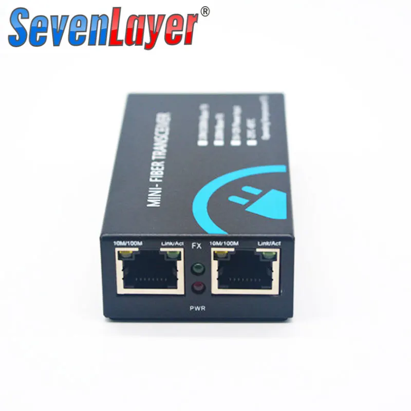 10/100 м 2 RJ45 1 SC быстрый Ethernet коммутатор конвертер мини волоконно-оптический медиа