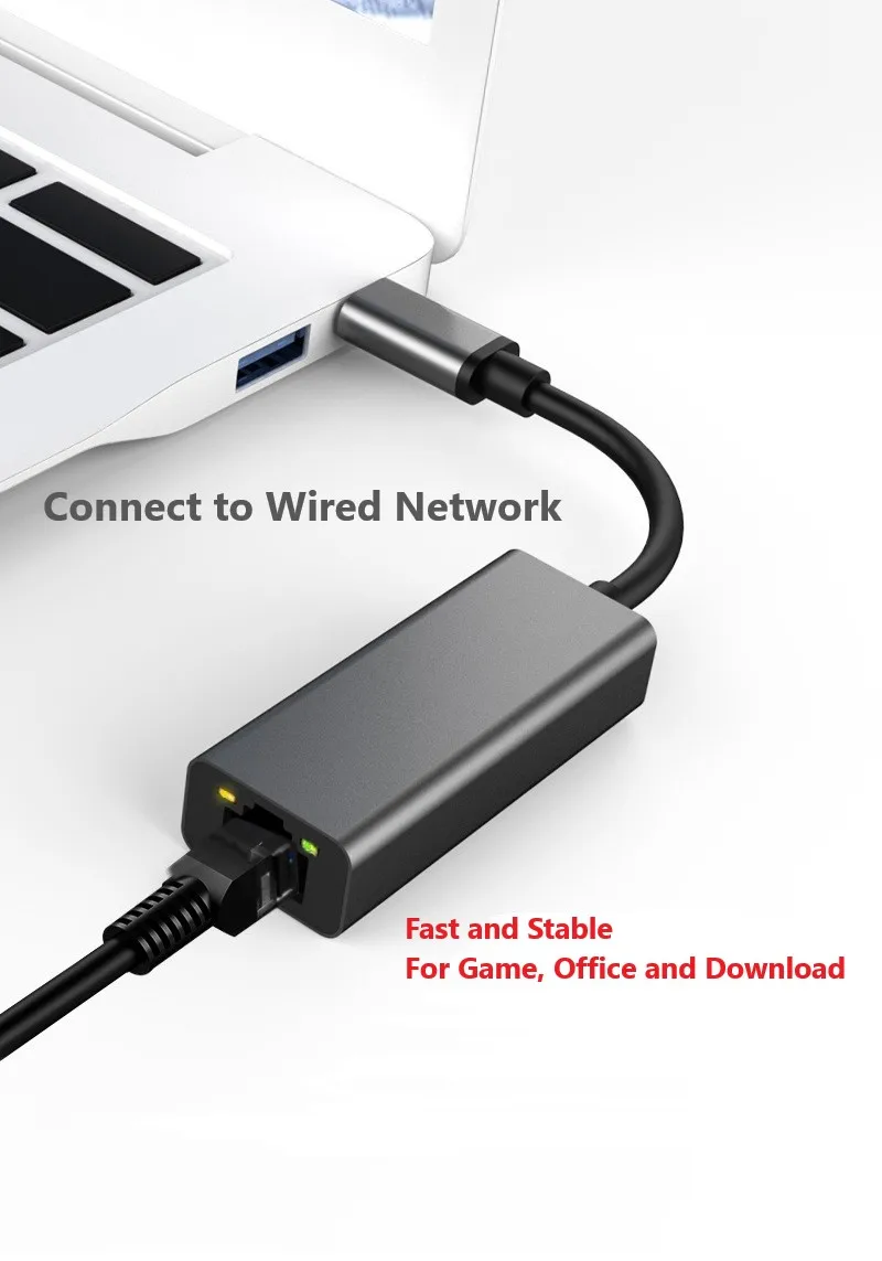 Onvian USB C Ethernet USB-C к RJ45 Lan адаптер для MacBook Pro samsung Galaxy S9/S8/Note 9 Тип C сетевая карта USB Ethernet