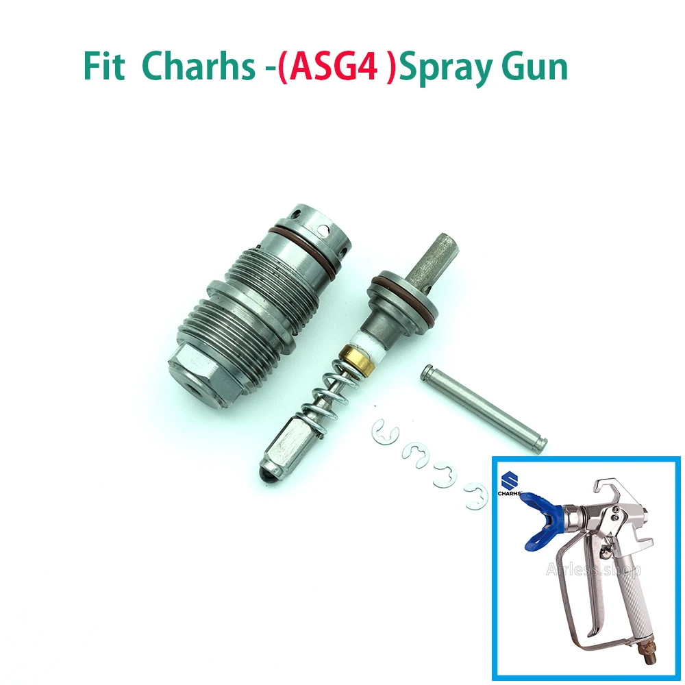 

Послепродажное обслуживание, набор для ремонта пистолета-распылителя CHARHS, похожий на титановый безвоздушный пистолет Silver Plus, пистолет-распылитель с текстурой