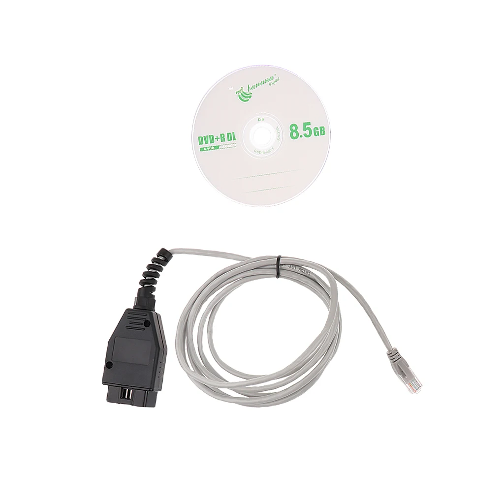 Кабель ENET Ethernet к интерфейсу OBD E-SYS кодирования для BMW F-series |