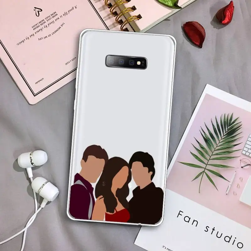 

the Vampire Diaries Phone Cases Transparent For Samsung Galaxy S A 5 7 8 9 2015 20 edge plus 10 e lite 2019