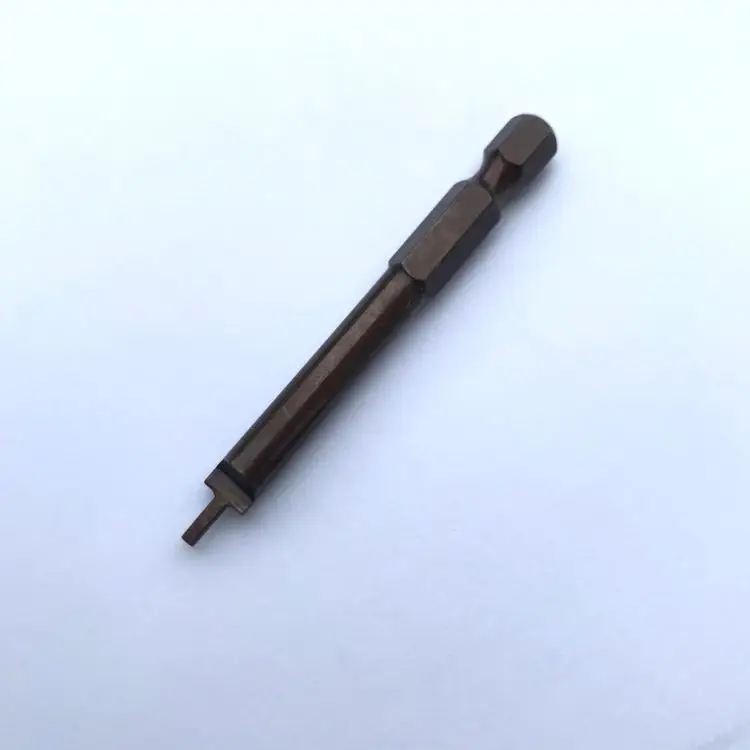 Внутренний ниппель гаечный ключ Шлицевой конец для обычного ниппеля 6 3 мм