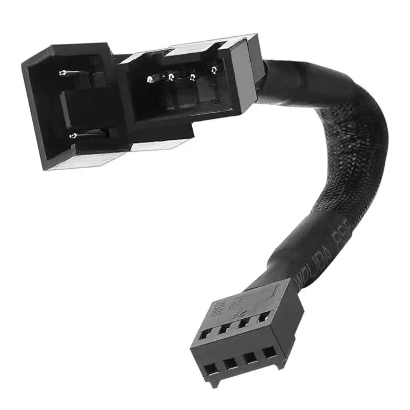CB-Y4P 4pin PWM Y кабель-разветвитель для вентилятора 1x4pin до 2x4pin адаптер расширенного