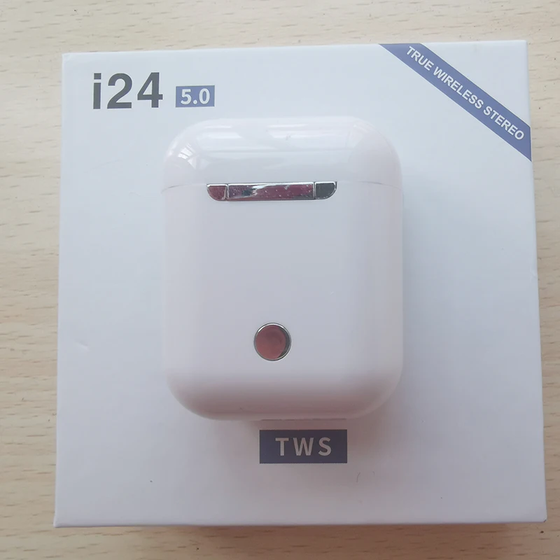 I24 tws bluetooth наушники беспроводные сенсорное управление гарнитура Aire 1:1 Реплика всплывающие наушники спортивные наушники для всех телефонов