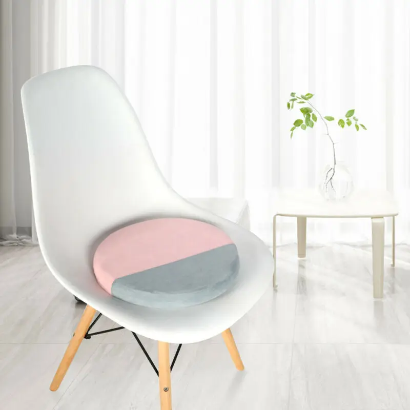 Модное однотонное нескользящее кресло из хлопкового поролона с эффектом памяти