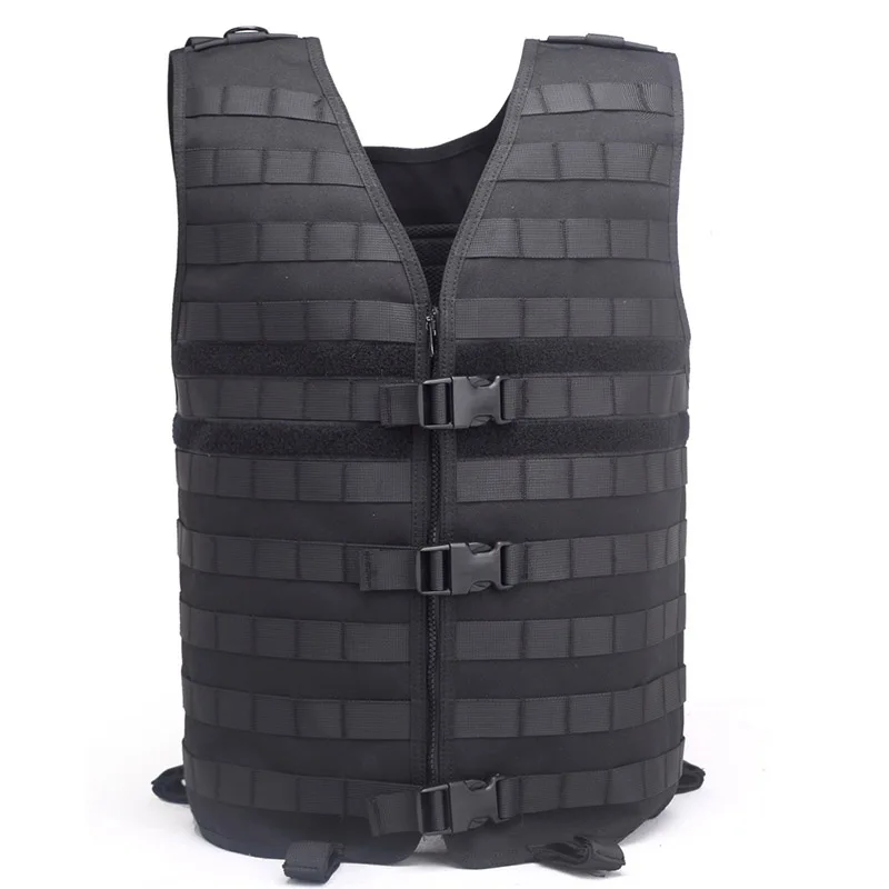 

Military Tactical Vest Molle Assault Plate Carrier Airsoft Vest Adjustable Lightweight Mesh Vest Paintball CS Hunting Gear