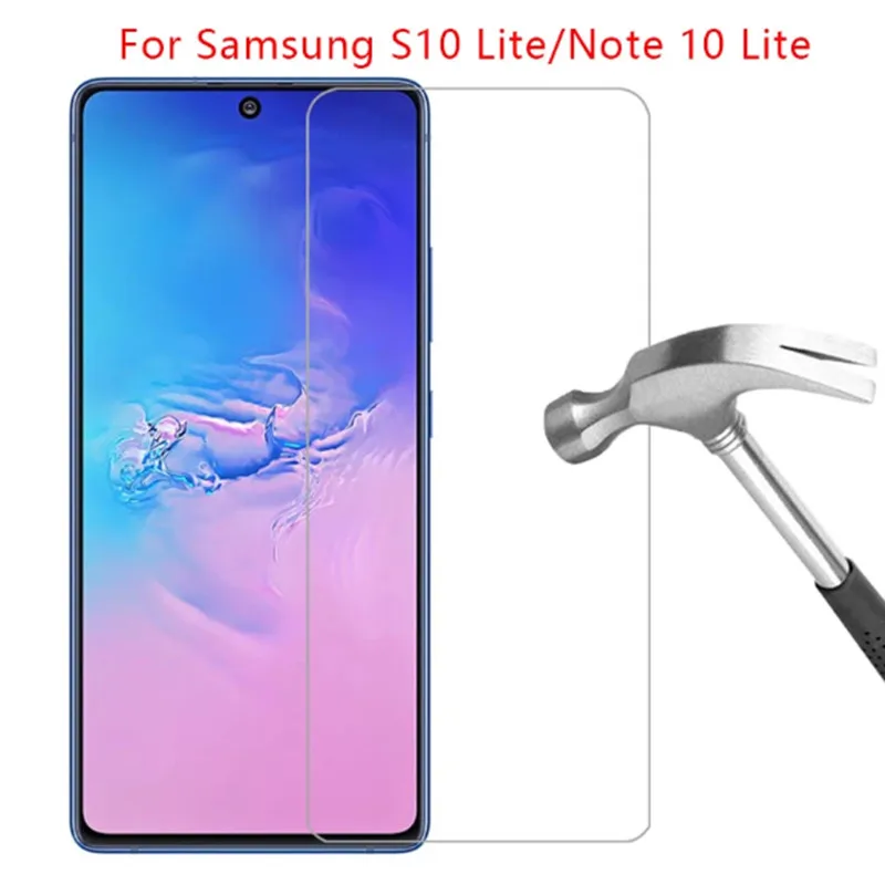 

2 шт. 9H закаленное стекло на note 10 lite s10 light galaxy note10 lite Защита экрана для Samsung Note 10 light s 10 lite стекло