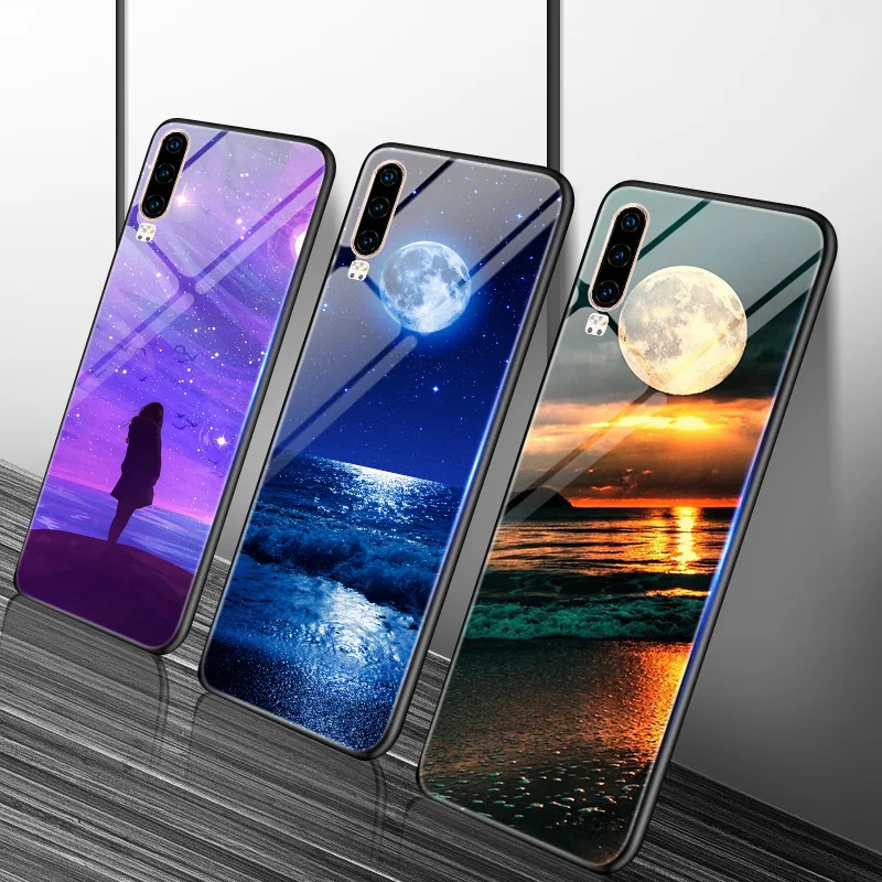 Case FOR Huawei P9 P10 P20 P30 Lite Pro P Smart Plus 2018 2019 Mate 10 20 Vanish Bright PC+TPU Cover |