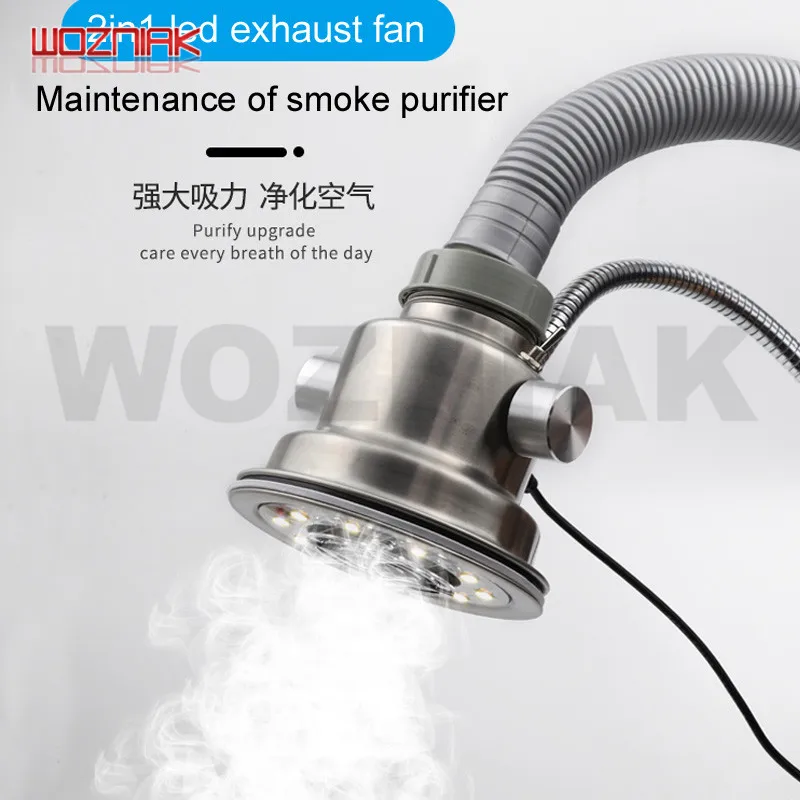 Светодиодный вентилятор паяльник воздуходувка паяльная станция сварочное