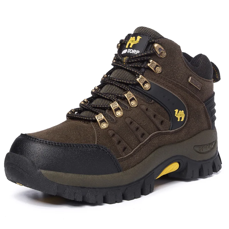 Outdoor Mountain Desert Climbing shoes. Men Women Ankle Hiking Boots, Plus Size Fashion Classic Trekking Footwear Hiking shoes