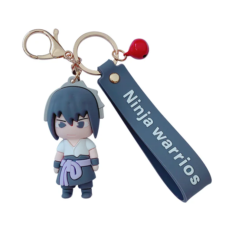 

Naruto Keychains Sasuke/itachi/Kakashi Acrylic Key Chains Pendant Anime Accessories Cartoon Key Rings Boy's Favorite