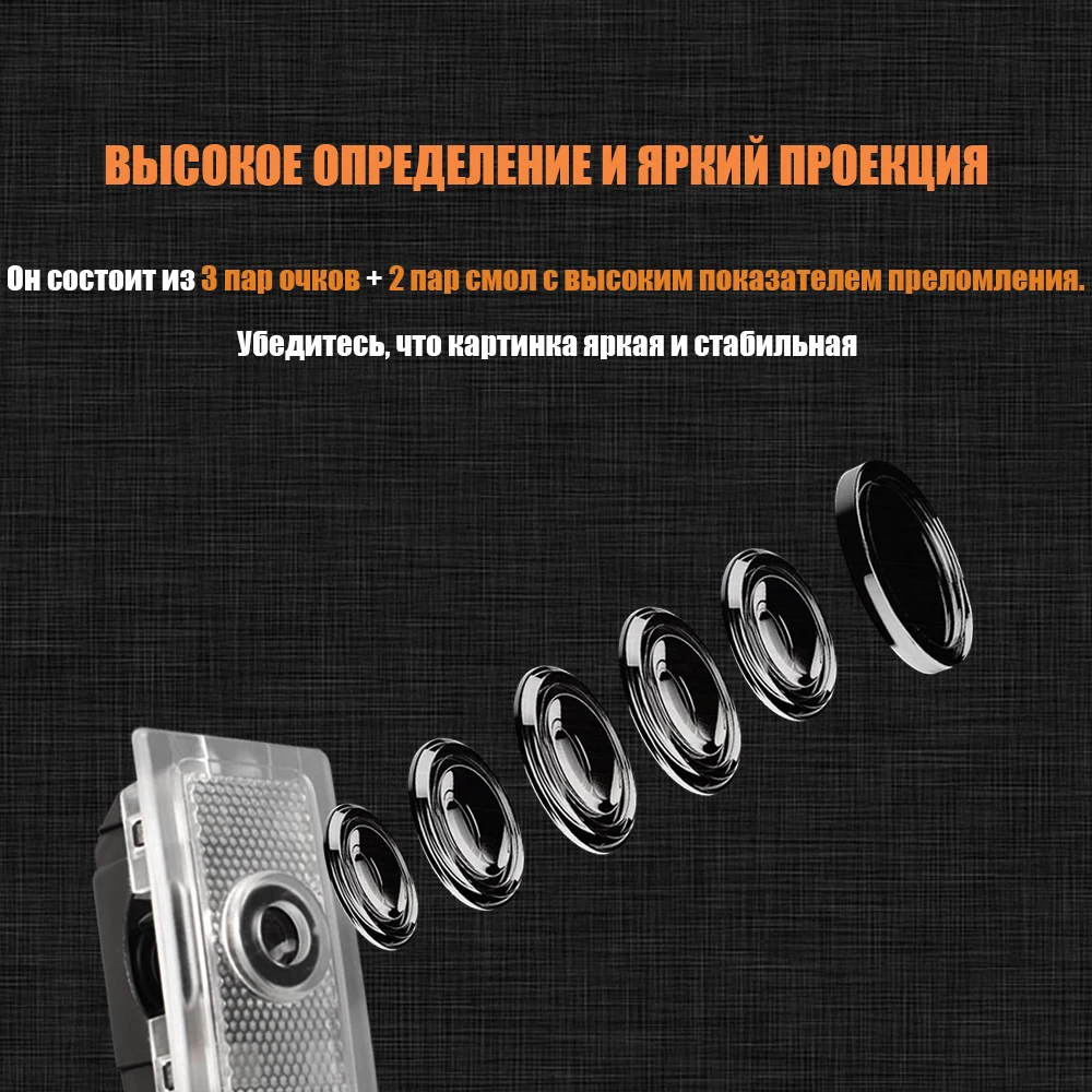 2 шт. автомобильный для Chrysler светодиодный лазерный проектор 300 300c 200 Sebring FR JS Lancia Thema