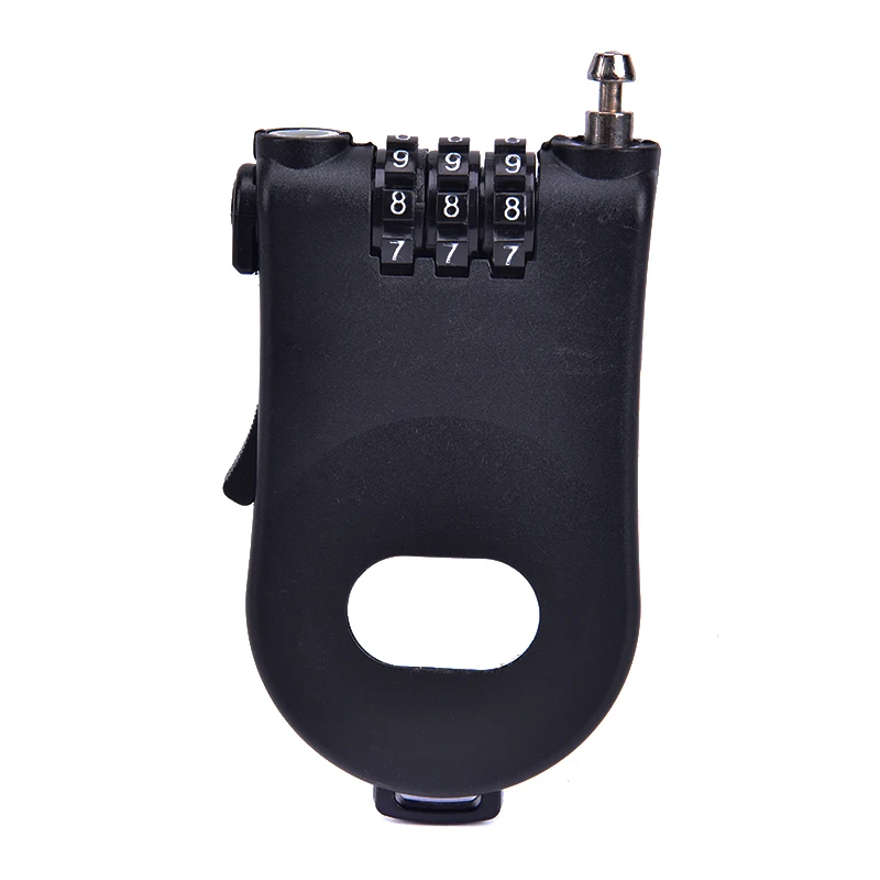 3 цифр велосипедный Запчасти велосипед мини кабельный замок трос лыжные