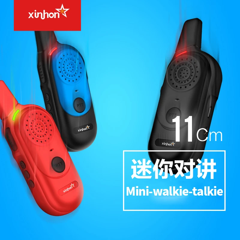 Портативная рация XINHON mini N3 BaoFeng UHF 400-470MHz 128Channel двухстороннее радио портативное CB