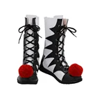 Хэллоуин Стивена Кинга это клоунские сапоги Джокера Косплэй туфли для взрослых; Для мужчин Для женщин Для мужчин сапоги для костюмированного переодевания на Хэллоуин Косплэй сапоги обувь индивидуальный заказ