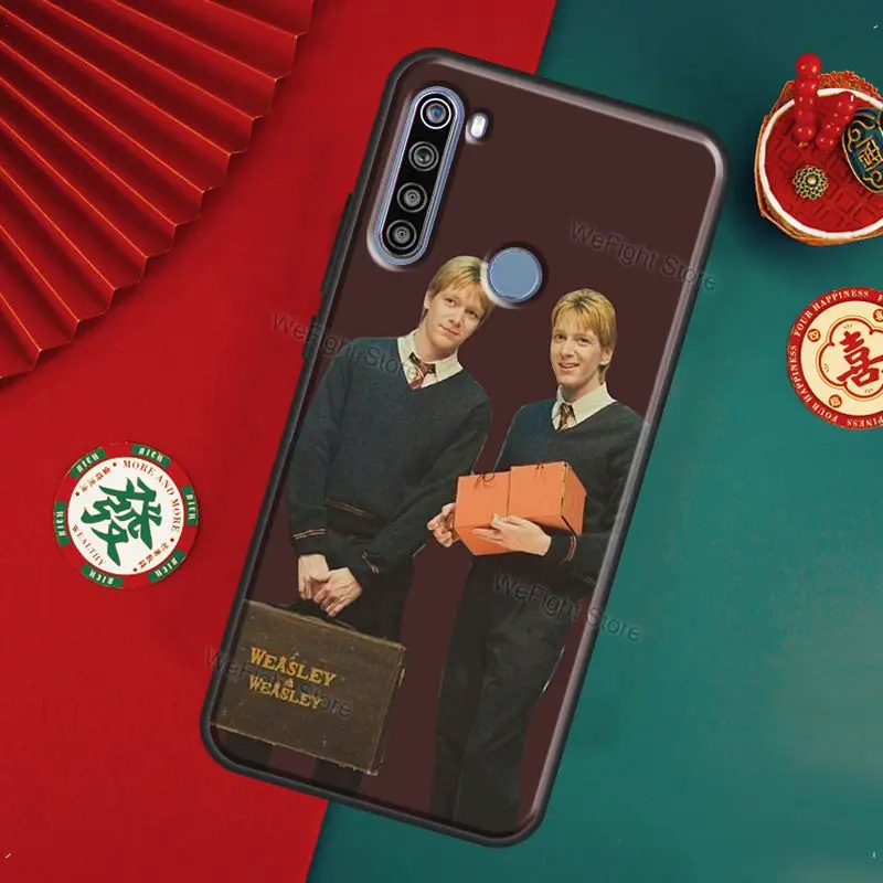 Fred and George Weasley Case For Xiaomi Redmi Note 11 Pro 8 9 10 9S 10S Cover 9A 9C 9T Coque | Мобильные телефоны и
