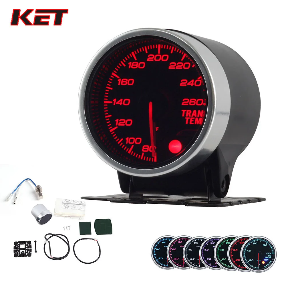 2 дюйма 52 мм дымовая линза 80 260 Фаренгейт транс датчик температуры измеритель с