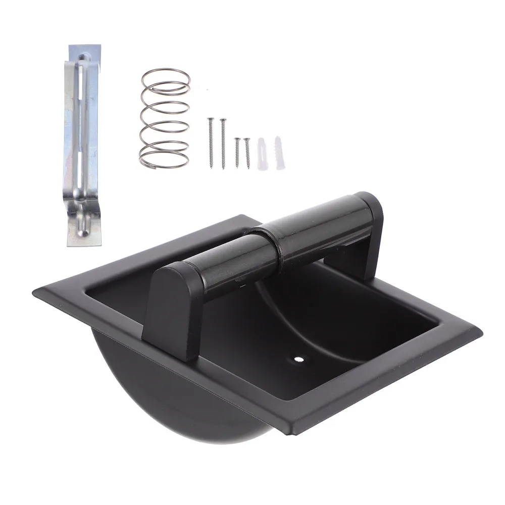 

Creative Roll Paper Stand Practical Paper Holder Embedded-in Tissue Rack