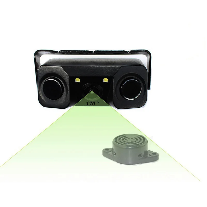 

Reversing image all-in-one car reversing radar Reversing intelligent radar camera camera with three-in-one